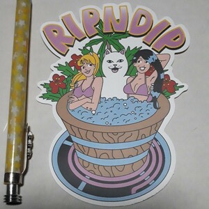 RIPNDIP リップンディップ　ステッカー　未使用　猫　ねこ　ネコ　シール