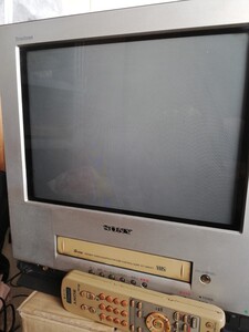 KV-14MVF1 Trinitron ソニー トリニトロン ブラウン管テレビ テレビデオ、ジャンク品