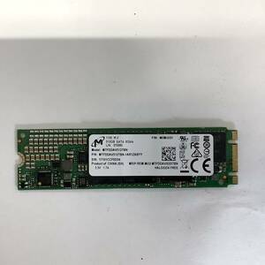 S60422154 Micron SATA M.2 512GB SSD 1点【中古動作品】