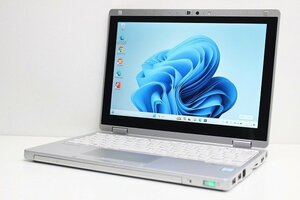 1円スタート ノートパソコン 2in1PC Windows11 WPS office搭載 Panasonic レッツノート CF-RZ6 第7世代 Core i5 SSD256GB メモリ8GB