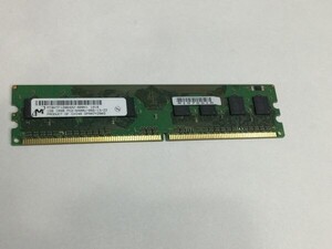 1.パソコン部品　メモリ　 マイクロン 　PC2-6400U 1GB 　　 FA127B 9904