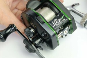 RARE!! ABU GREEN MAG 1 PLUS 革新的 2500C 1500C 同等に実用的 道楽 ハトリーズ BALSA50 ZEAL ザウルス HEDDON UMCO 昭和レトロ釣り具に!