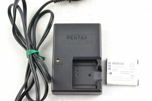 ★実用品★PENTAX ペンタックス BATTERY CHARGER D-BC92 D-LI92★♯14766