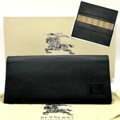 【未使用展示品】BURBERRY  長財布　ノバチェック　バーバリーチェック