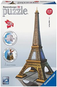 新品　エッフェル塔　Eiffel Tower 3D Puzzle [並行輸入品]　4005556125562