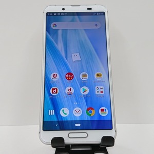 AQUOS sense3 SH-02M docomo シルバーホワイト 送料無料 即決 本体 c06096