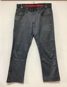 Y-1312 EDWIN エドウィン EG503 カラーパンツ W32 EDGE OF BLUE JEANS グレー 日本製