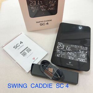 【即決価格】【弾道測定器】SWING CADDIE SC 4／未使用／本体・ケーブル・取説・箱有り／未使用