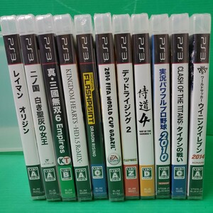 ◎A722 新品未開封 ゲームソフト まとめて【PS3】 CLASH OF THE TITANS：タイタンの戦い他 ソフトまてめ