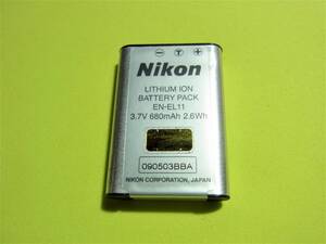 【即決】 ニコン NIKON 【純正品】 バッテリー　EN-EL11　　動作品 a