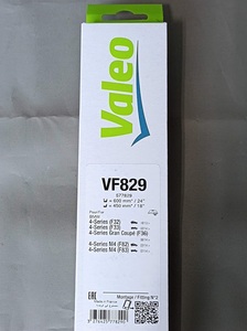 BMW ビーエムダブリュー　F32・33・36　4シリーズ　2013- 61612349871 ＜Ｆ ワイパーブレード＞ 600+450MM 「Valeo」 VF829 577829