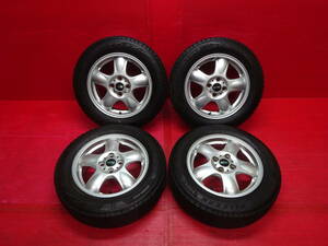 BMW MINI ミニクーパー純正15インチホイール 4本 5.5J +45 4H 100 BS BLIZZAK VRX2 175/65R15 スタッドレスタイヤ R50 R53 R55 R56