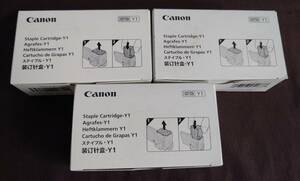 【WS3395】Canon Staple Cartridge Y1 0148C001〔AA〕３箱