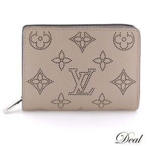 LOUIS VUITTON ルイ・ヴィトン ポルトフォイユ　クレア マヒナ M80817 ベージュ レディース 二つ折り財布 LV