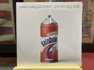 【7インチ】LIAM GALLAGHER JOHN SQUIRE ☆ Just Another Rainbow 24年 UK Warner Records アナログ 片面シングル 名曲 未開封新品同様