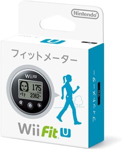 動作品 即納 / フィットメーター(黒 クロ) 新品電池付 / 任天堂純正 / Wii fit U（ウィーフィット）用 / お急ぎ対応致します