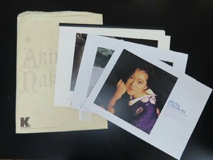 ◇Y235/中森明菜 カレンダー/1989年1.2月のみ/1988年/アイドル/封筒付き/希少/1円～