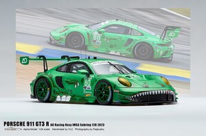 1/24 Hobby Design Alpha Model ポルシェ GT3R AOレクシィレーシング IMASA セブリング 2023 AM02-0067