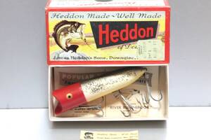 希少美品ボックス付き アンカタログカラー ヘドン ラッキー13 RHF Heddon Lucky13 シェイクスピア クリークチャブ サウスベンド フルーガー