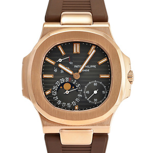 パテック・フィリップ PATEK PHILIPPE ノーチラス ムーンフェイズ 5712R-001 ブラック・ブラウン文字盤 中古 腕時計 メンズ