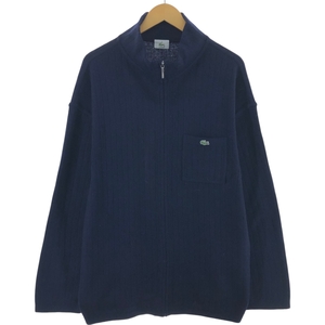 古着 ラコステ LACOSTE ハイネック ドライバーズニットセーター 8 メンズXXL相当/eaa503778