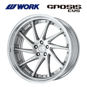 送料無料 ワーク GNOSIS CVS STEP RIM ミドルコンケイブ DEEP RIM Odisk 11.5J-22 +76～－34 5H-114.3 【4本セット 新品】