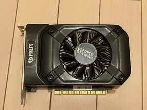 Palit GeForce GTX 1050Ti StormX 4096M GDDR5 お譲りします。