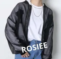 ROSIEE   ショート丈メッシュブルゾン