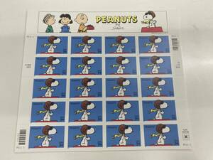 未使用 切手 SNOOPY フライングエース スヌーピー PEANUTS ピーナッツ