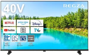 REGZA レグザ 液晶テレビ40V型 40V35N 2024年製 miniB-CASカード リモコンセット