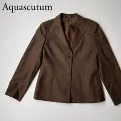 美品　Aquascutum アクアスキュータム　テーラードジャケット　ウール