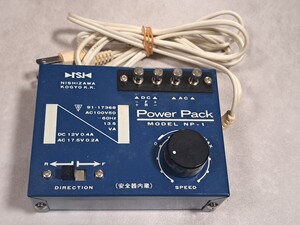 【動作未確認】ホビー Nゲージ 西沢工業 ニシザワ パワーパック NP-1 Power Pack NISHIZAWA KOGYO K.K. HOゲージ