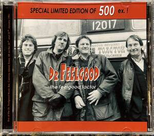 レア輸入ライブCD Dr. FEELGOOD/THE FEELGOOD FACTORY [1994 ESSEX, UK]