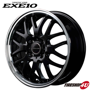 4本セット 軽量ホイール VERTEC ONE EXE10 15x4.5J 4/100 45 GBRP おすすめ輸入タイヤ 165/55R15 軽自動車 スペーシア ワゴンR アルト など