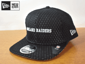 K154《未使用品》NEW ERA ニューエラ 9FIFTY【フリーサイズ】NFL LAS VEGAS RAIDERS レイダース フラット 帽子 キャップ USモデル