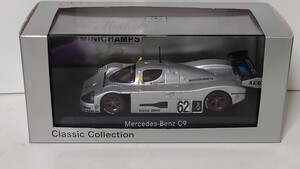 1/43 ザウバー メルセデス C9 62号車 Mercedes SAUBER シルバーアロー MINICHAMPS ミニチャンプス ミニカー