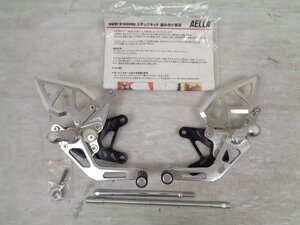 BMW S1000RR Premium Line 10-14 S1000R 14-17 AELLA アエラ ライディングステップ キット シルバー AE-10057 良品【F367】