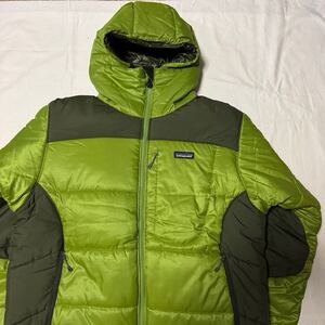 希少 Mサイズ 極美品【2008・廃盤ダスパーカ】 patagonia DAS Parka ( ブライトグリーン )ゲッコーMARS米軍ミリタリー生産終了モデル84099F