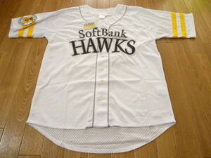 新品☆福岡ソフトバンクホークス SoftBank HAWKS☆メッシュ レプリカ ユニフォーム☆Ｌ