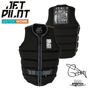 ジェットパイロット JETPILOT 2025 ライフジャケット 送料無料 X1 F/E ベスト フェリックス JA24110 ブラック XL ウェイク サップ