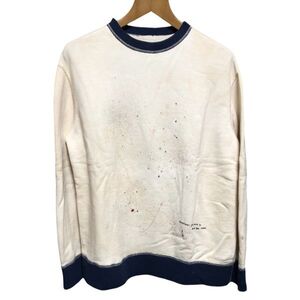 Porter Classic - P.C. HAND WORK SWEATSHIRT M ポータークラシック スウェット ハンドペイント ペンキ トレーナー ハンドワーク