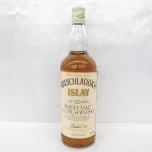 【未開栓】BRUICHLADDICH ブルイックラディ 21年 アイラ シングルモルト ウイスキー 750ml 43% 11741641 1222