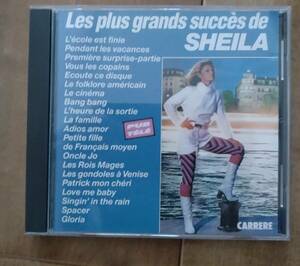 Les Plus Grands Succs de Sheila シェイラ　シーラ　中古品　CD