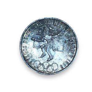 メキシコ オリンピック 25ペソ 銀貨 1968年 シルバー コイン 約22.6ｇ