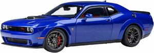 AUTO art 71772 1/18　ダッジ チャレンジャー R/T スキャットパック ワイドボディ 2022 （INDIGO BLUE / メタリック・ブルー）