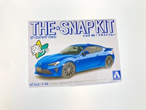 IWA【中古品】1/32 トヨタ 86(ブライトブルー) 「ザ・スナップキットシリーズ No.03-E」　059-240927-HT-06-IWA