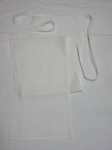 ☆　正絹　手作り 日本の伝統的下着　白褌（ふんどし）　垂れ巾２５