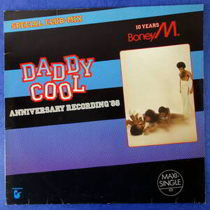 １２”/独盤/ Boney M. / Daddy Cool / Anniversary Recording 