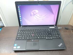 【YNT0457】★Lenovo ThinkPad Edge E530 3259-BL9 Corei5 3320M 2.6GHz/4GB/320GB/DVD-MULTI/15.6W/1366x768/Wi-Fi/ubuntu22.04 LTS★中古