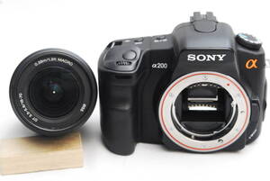 SONY α200/DT 3.5-5.6/18-70mm (良品） 12-21-03